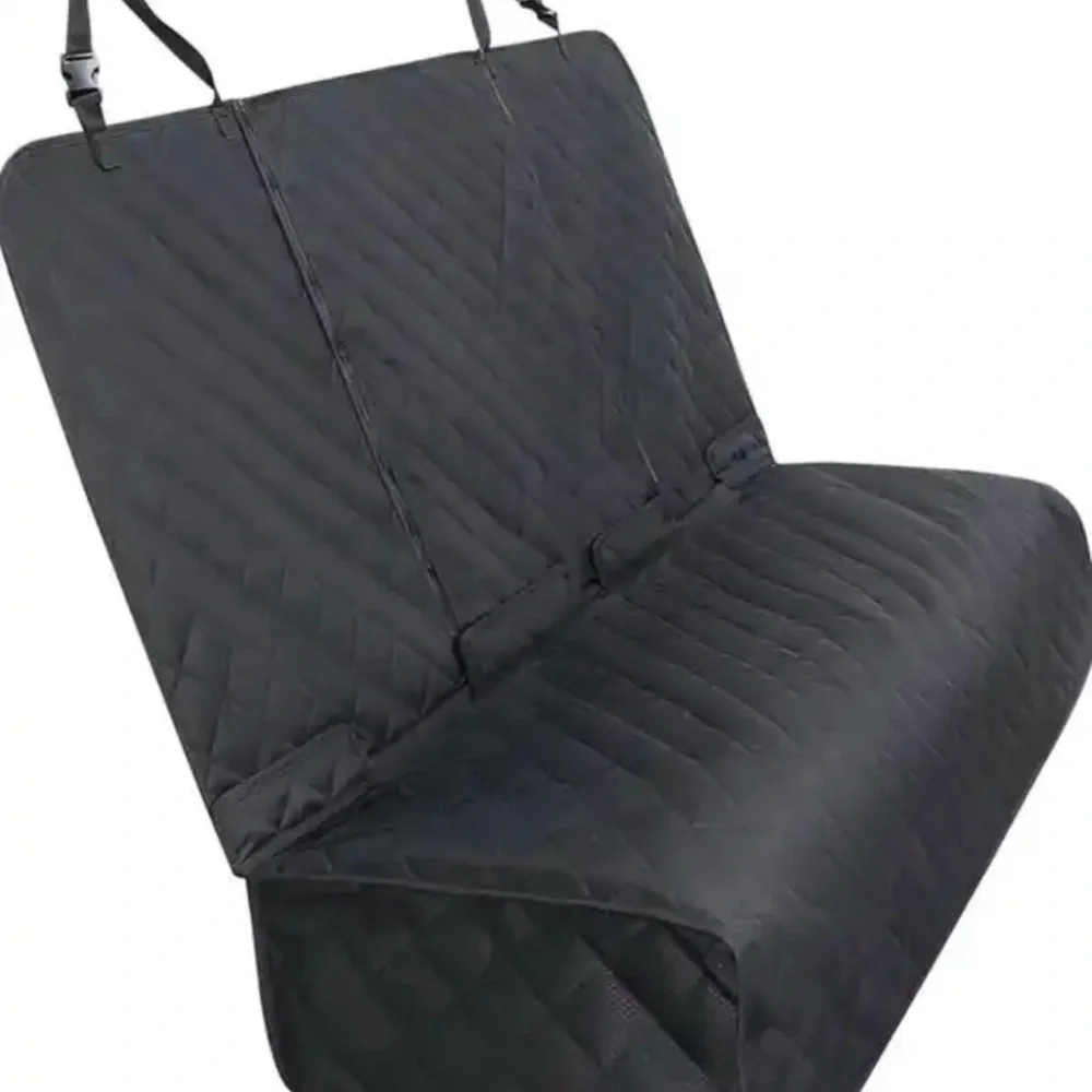 Waterproof Nonslip Black Quilted Dog Car Seat Cover. Fits Most Cars, Trucks SUVs - Picture 1 of 5